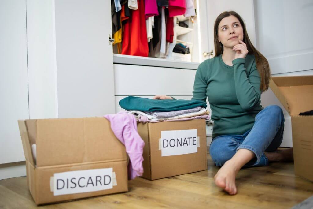 Decluttering Before a Move